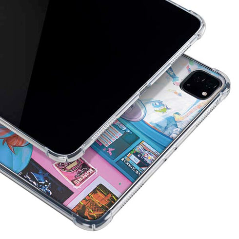 Pink Hair Anime Gamer Girl by Ivy Dolamore iPad Cases
